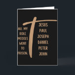 All My Vorbilder kamen ins Gefängnis - Jesus ...(a Karte<br><div class="desc">All My Vorbilder kamen ins Gefängnis - Jesus ... (auf der Rückseite)</div>