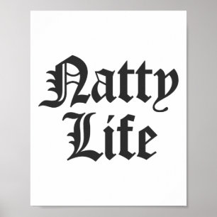 All Natty Life Natürliches Bodybuilding-Training Poster