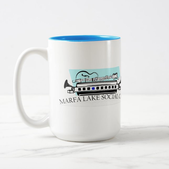 All New Marfa Lake Social Club Kaffee Tasse (Links)