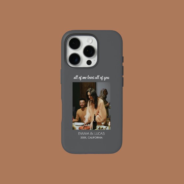 All of Me Loves All of You Custom Photo Collage Case-Mate iPhone Hülle (All of Me Loves All of You Custom Photo Collage Phone Case)