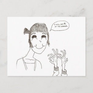 All of the Hummus Postkarte