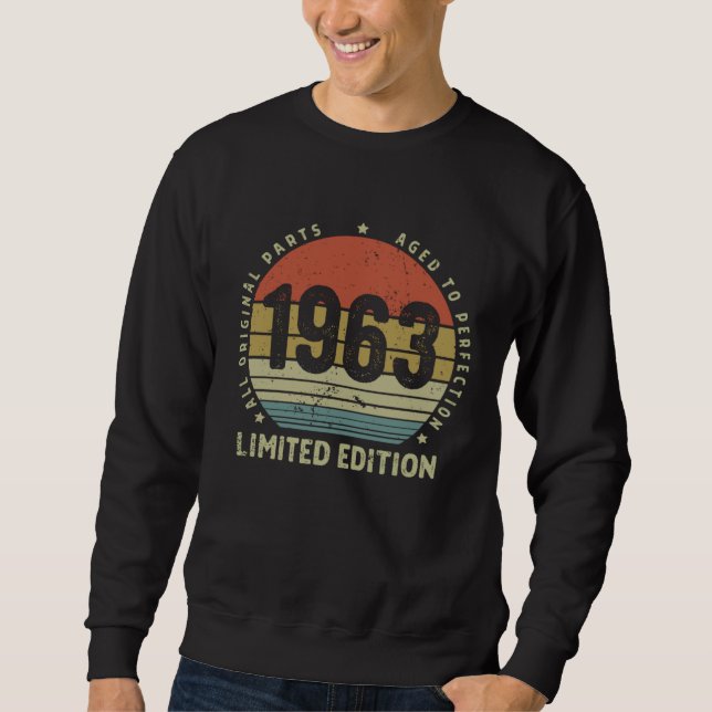 All Original Parts Aged To Perfection 1963 Sweatshirt (Vorderseite)