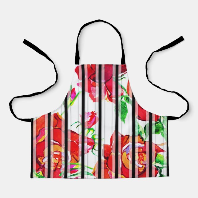 All-Over Print Apron Design  Schürze (Vorderseite)