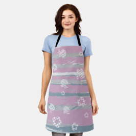 All‑Over Print Apron – Gingham Orchard Schürze