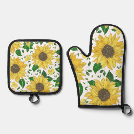 All-Over Print Apron, Medium 26"x30 Ofenhandschuh & Topflappen-Set