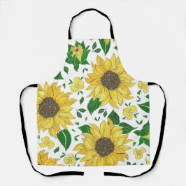 All-Over Print Apron, Medium 26"x30 Schürze