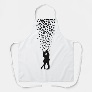 All-Over Print Apron, Medium Schürze