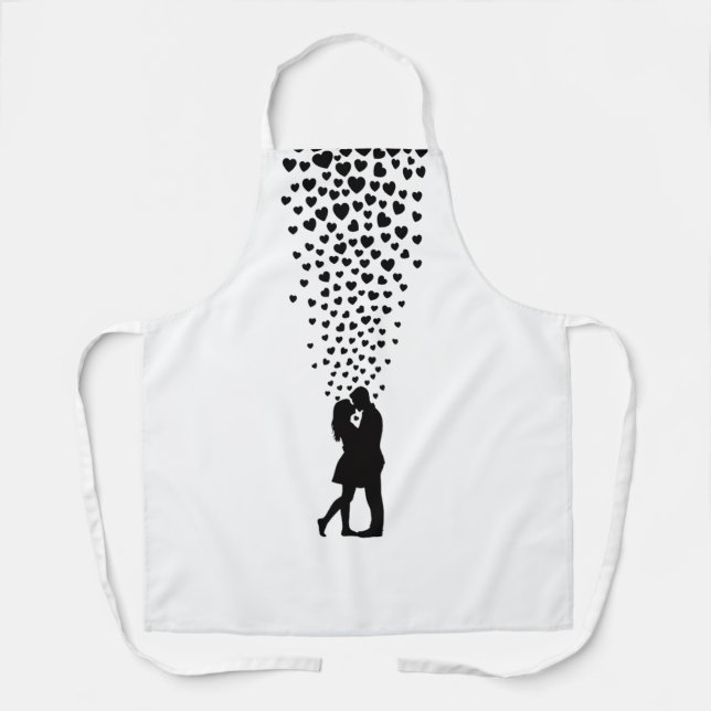 All-Over Print Apron, Medium Schürze (Vorderseite)