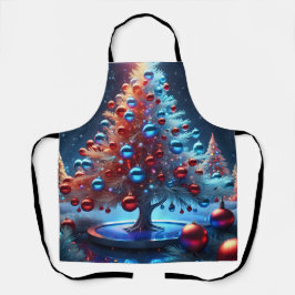 All-Over Print Apron navidad 1 - 002 Schürze