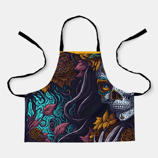 All-Over Print Apron Schürze (Vorderseite)