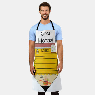 All Over Print Aprons Koch Schürze