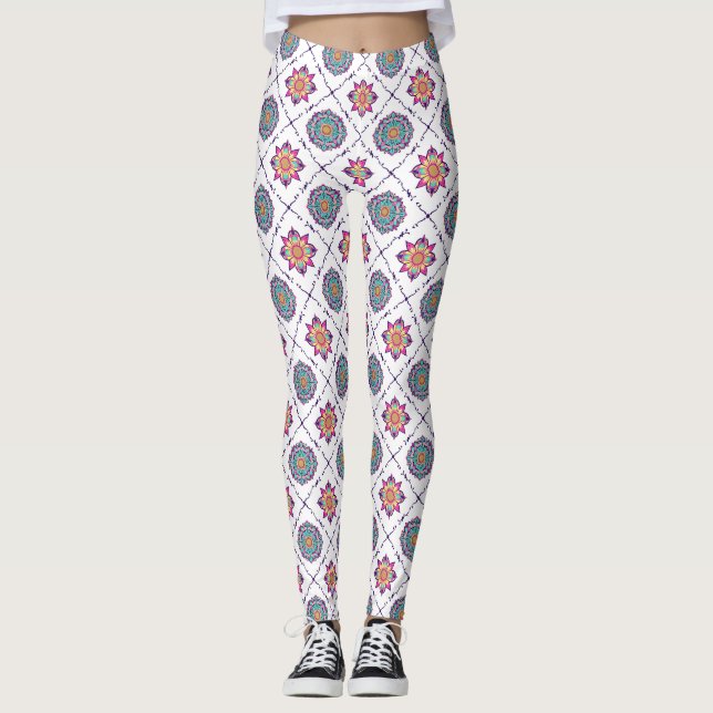 All-over-Print Leggings (Vorderseite)