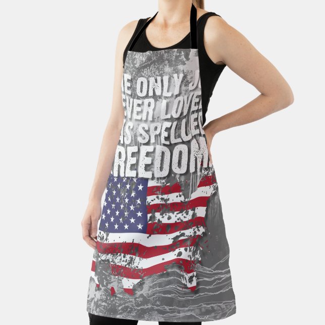 All-Over Print Schürze – Freedom Job (InSitu)