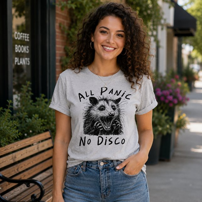 All Panic No Disco Wilde Opossum Tri-Blend Shirt (Von Creator hochgeladen)