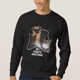 All Pawts Willkommen Sweatshirt ohne Logo