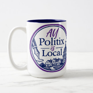 All Politix ist lokales Logo-Mug Zweifarbige Tasse