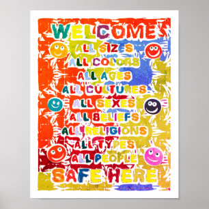 All Safe here ~ Warme Welcome Poster