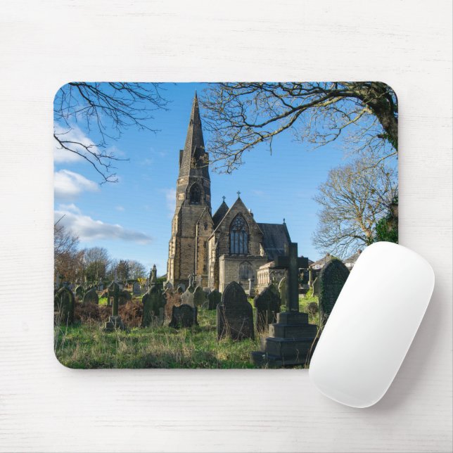 All Saints Church, Salterhebble Mousepad (Mit Mouse)