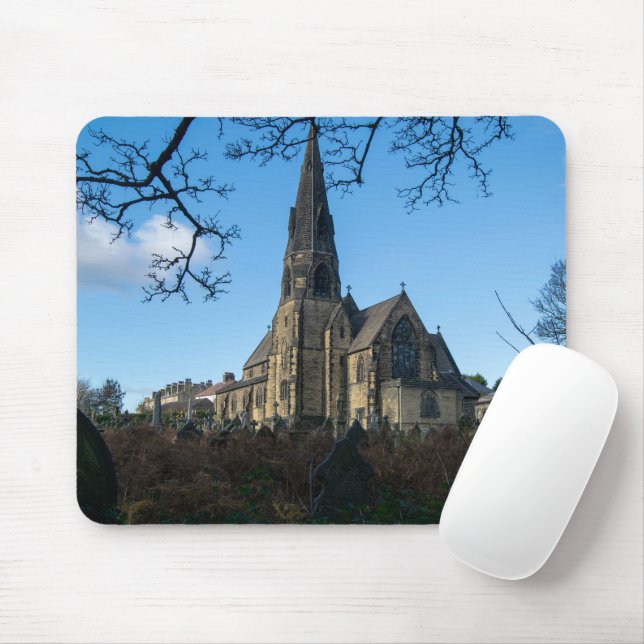 All Saints Church, Salterhebble Mousepad (Mit Mouse)