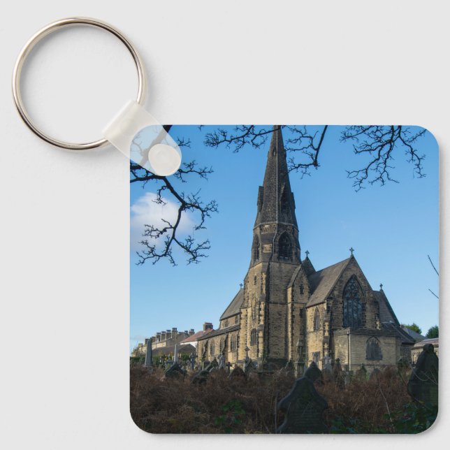 All Saints Church, Salterhebble Schlüsselanhänger (Vorderseite)