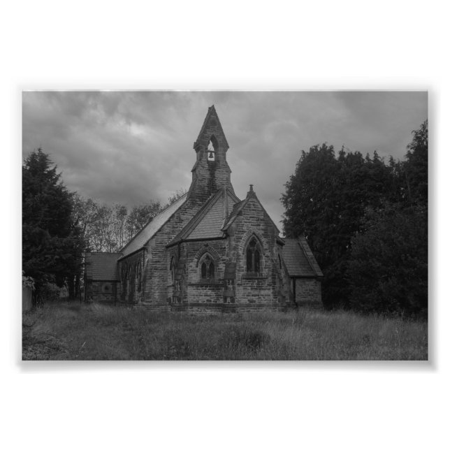 All Saints Church, Whitley Fotodruck (Vorne)