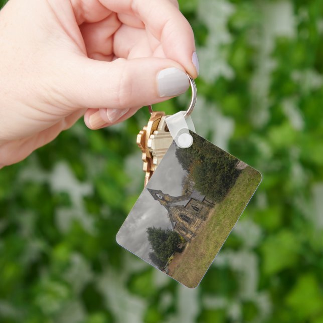 All Saints Church, Whitley Schlüsselanhänger (Hand)