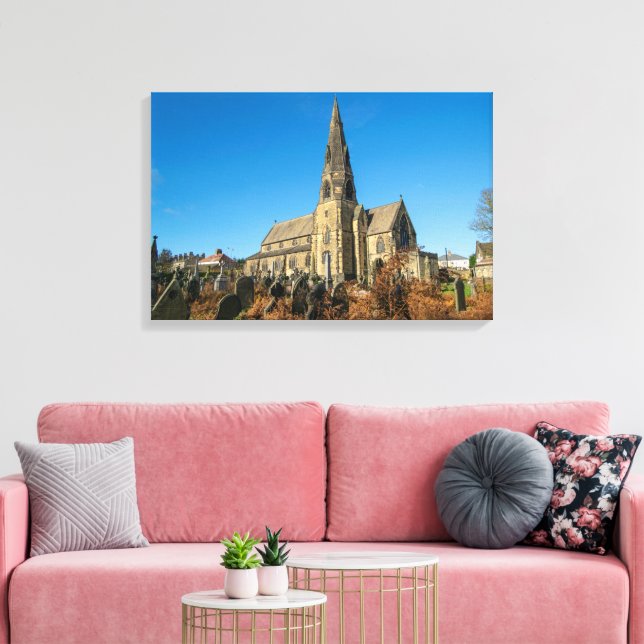 All Saints Kirche, Salterhebble Leinwanddruck (Insitu (Wohnzimmer))