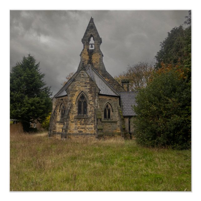 All Saints Kirche, Whitley Poster (Vorderseite)