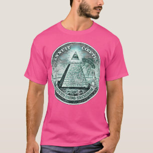 All-Seeing Eye Pyramid Ufo T-Shirt