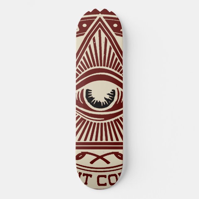 All Seeing Eye Skateboard (Vorderseite)