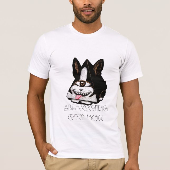 All-Sehen des Augen-Hundes T-Shirt (Vorderseite)