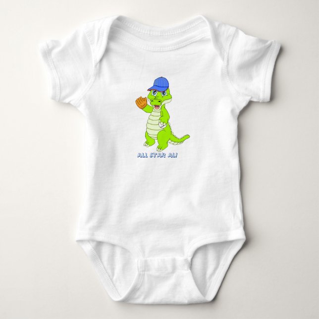 All Star Ali Gator Baby Strampler (Vorderseite)