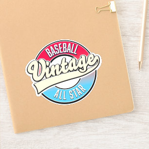 All Star Baseball-Logo Aufkleber