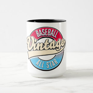 All Star Baseball-Logo Tasse
