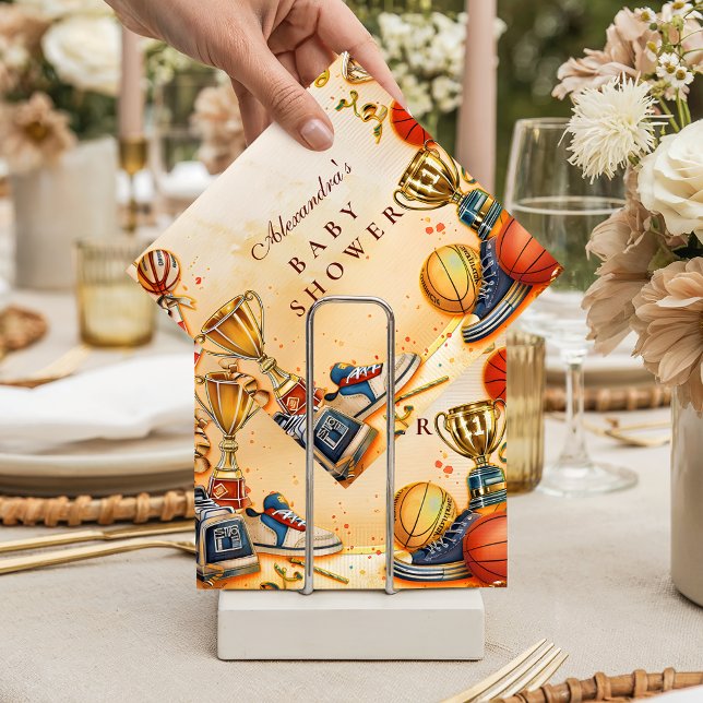 All-Star-Basketball-Baby-Party Serviette (Von Creator hochgeladen)