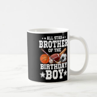 All-Star-Bruder des Geburtstagsjungen Sketll Fußba Kaffeetasse