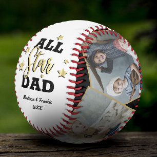All-Star-Daddy-Vatertags-Foto-Collage Baseball