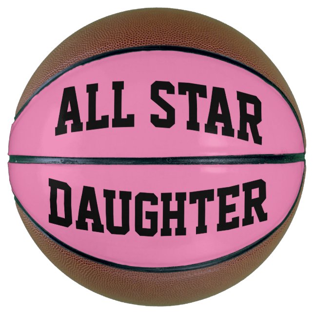 ALL STAR DAUGHTER PINK Basketball (Vorderseite)