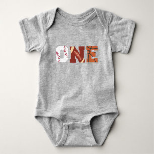 All-Star-Erstgeburtstag-Bodysuit Baby Strampler