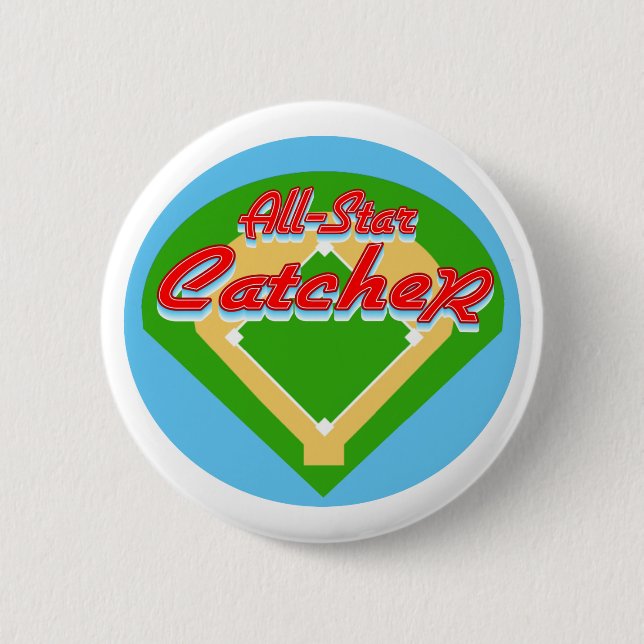 All-Star- Fänger Button (Vorderseite)