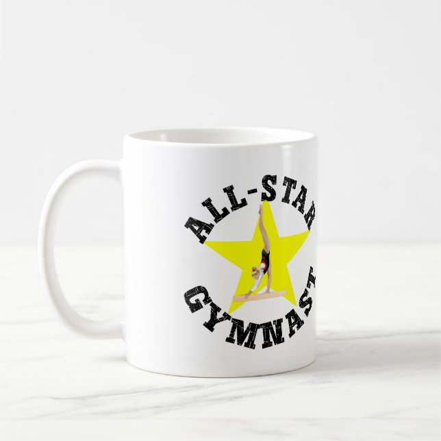 All-Star-Gymnast Kaffeetasse (Links)