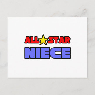 All Star Niece Postkarte