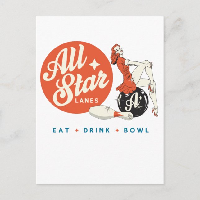 All Star Postkarte (Vorderseite)