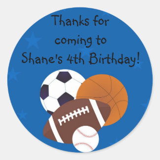 All-Star Runder Aufkleber