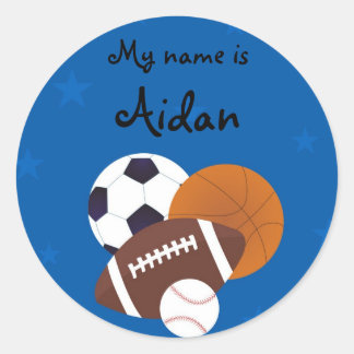 All-Star Runder Aufkleber