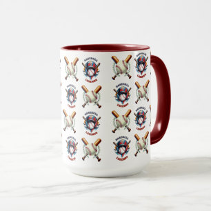 All-Star Spirit: Klassische Baseball-Essentials Sp Tasse