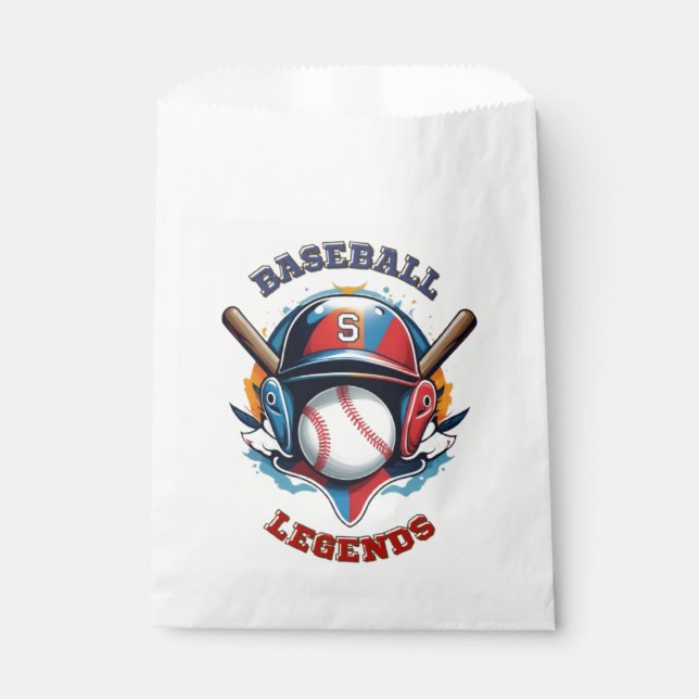 All Star Spirit: Klassischer Baseball Essentials S Geschenktütchen (Vorderseite)