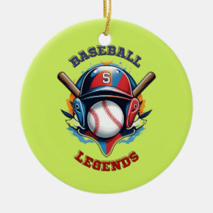 All Star Spirit: Klassischer Baseball Essentials S Keramik Ornament