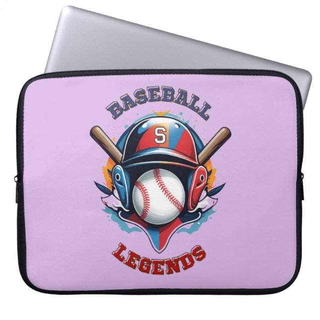 All Star Spirit: Klassischer Baseball Essentials S Laptopschutzhülle (Vorderseite)