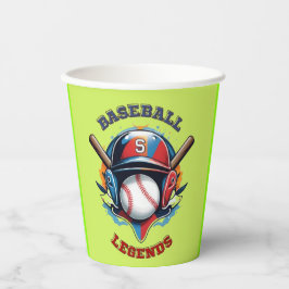 All Star Spirit: Klassischer Baseball Essentials S Pappbecher